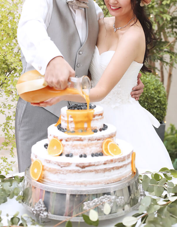 ウェディングケーキ